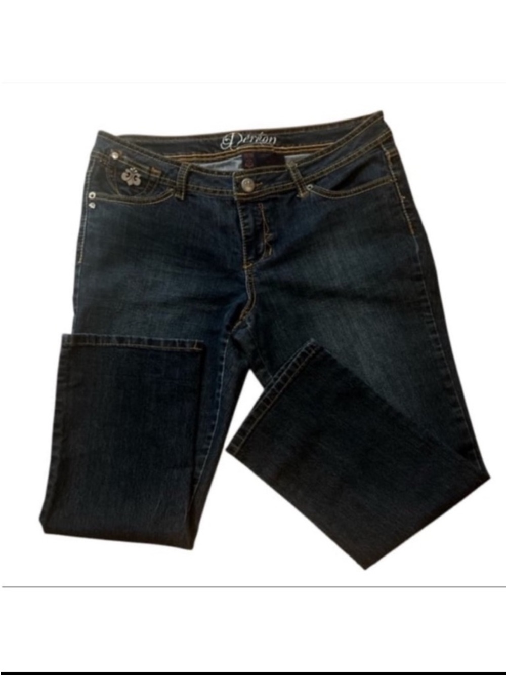 Dereon Denim Capris Size 13/14